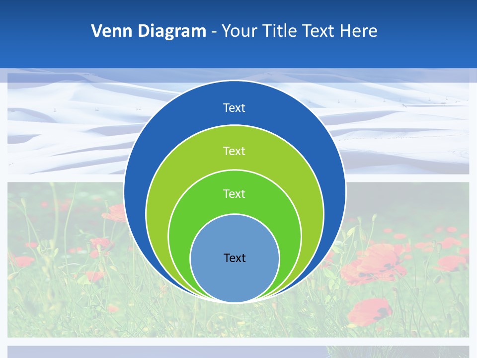 Natural Plant Water PowerPoint Template