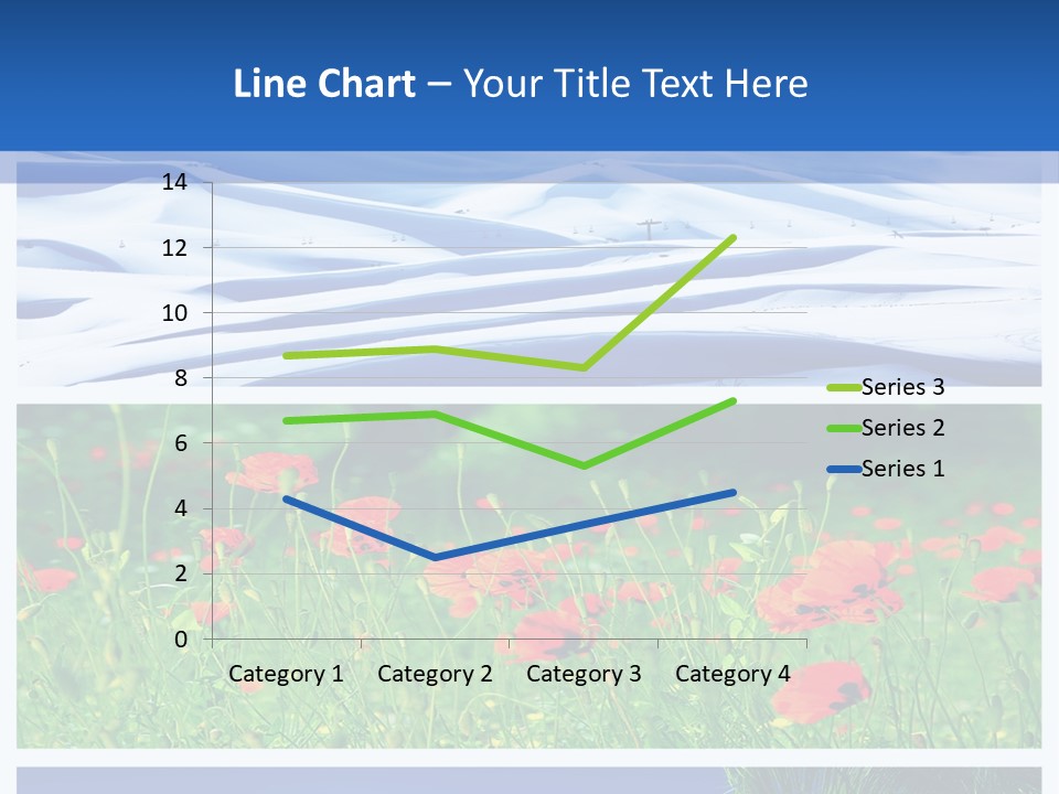 Natural Plant Water PowerPoint Template