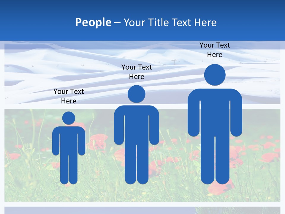 Natural Plant Water PowerPoint Template