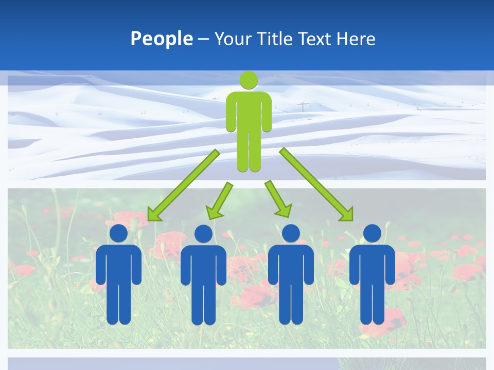 Natural Plant Water PowerPoint Template