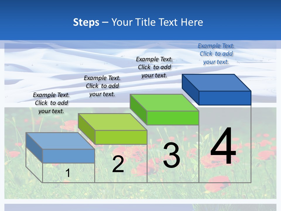 Natural Plant Water PowerPoint Template
