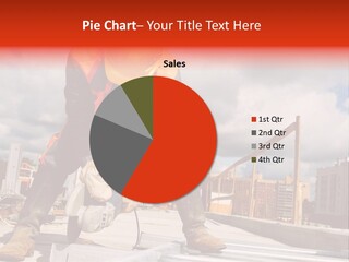 Cutting Hardhat Installer PowerPoint Template