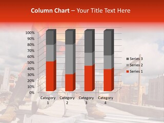 Cutting Hardhat Installer PowerPoint Template