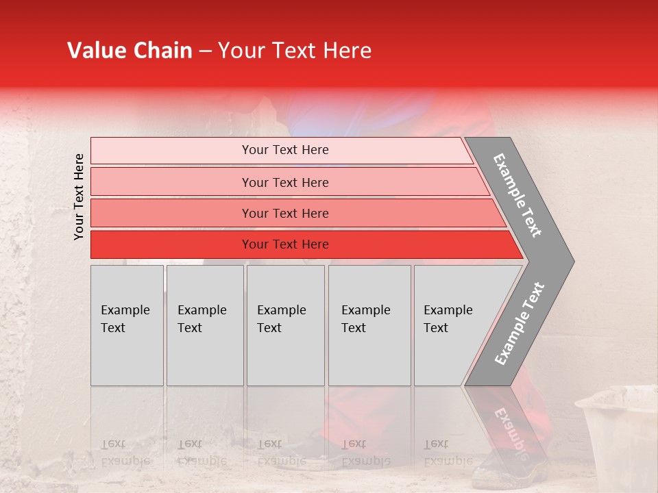 Man Plasterer Work PowerPoint Template