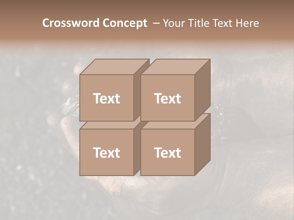 An Open Cast Mine Manufacture Asia PowerPoint Template