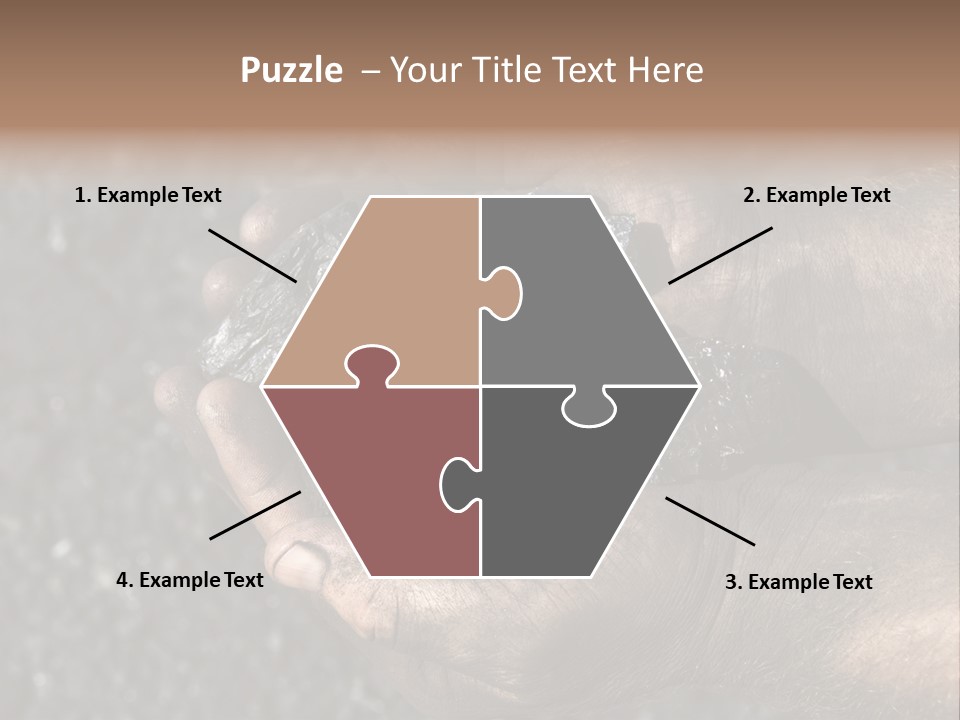 An Open Cast Mine Manufacture Asia PowerPoint Template