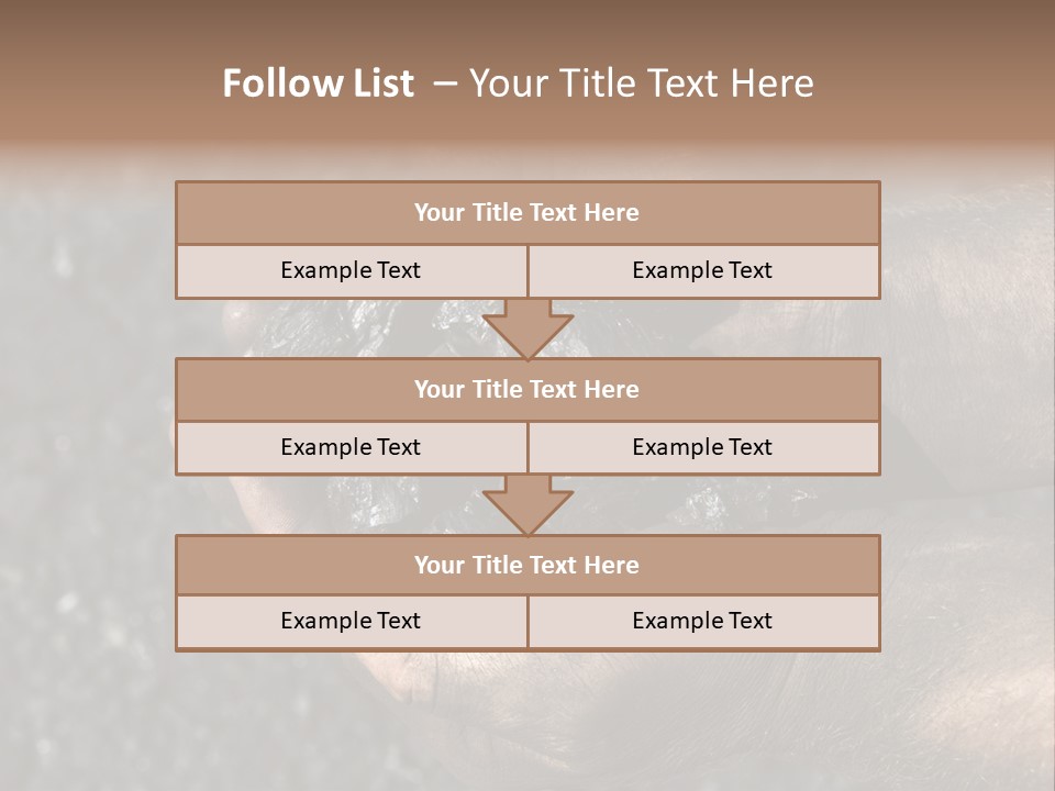 An Open Cast Mine Manufacture Asia PowerPoint Template