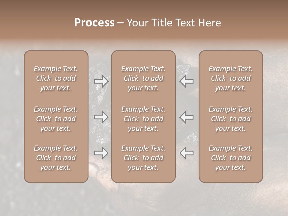 An Open Cast Mine Manufacture Asia PowerPoint Template