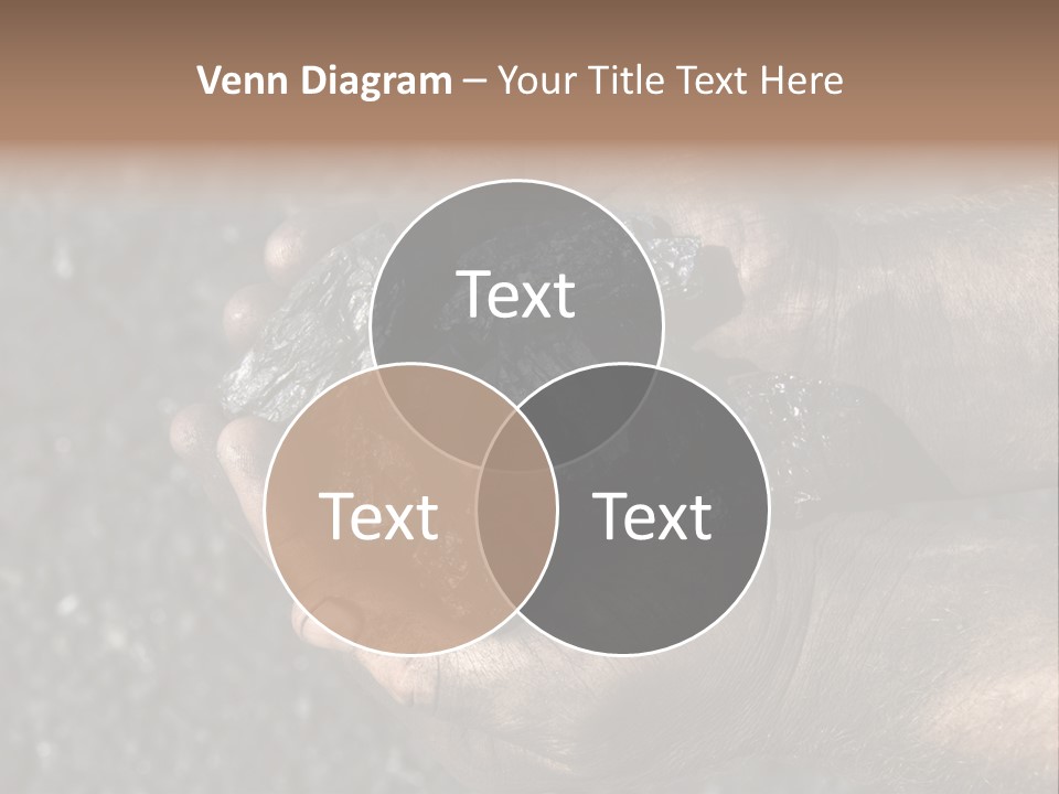 An Open Cast Mine Manufacture Asia PowerPoint Template
