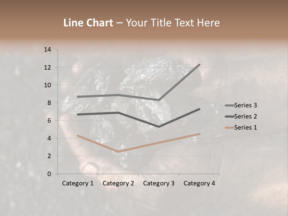 An Open Cast Mine Manufacture Asia PowerPoint Template
