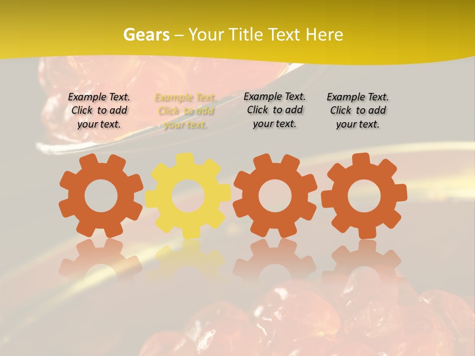 Cuisine Nutrition Healthy PowerPoint Template