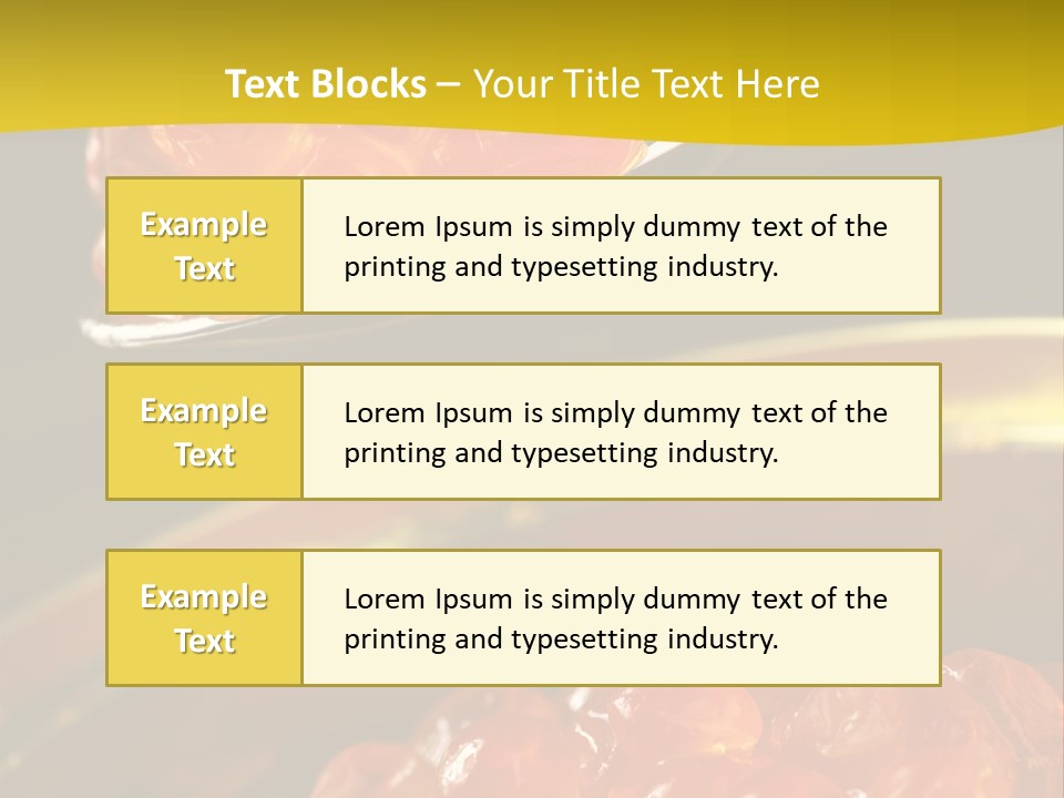 Cuisine Nutrition Healthy PowerPoint Template