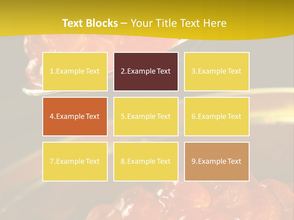 Cuisine Nutrition Healthy PowerPoint Template