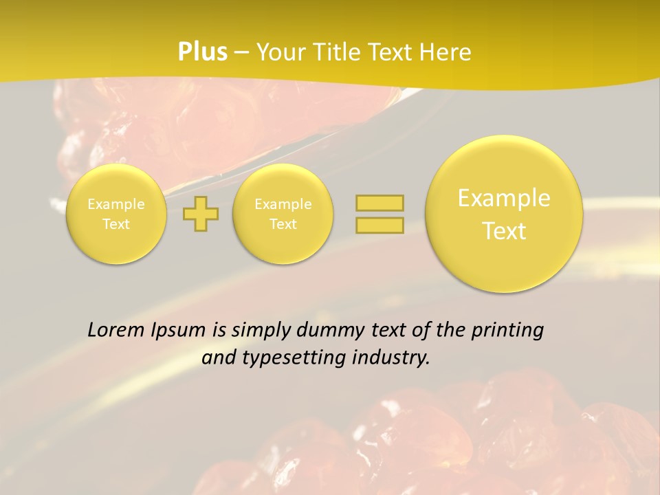 Cuisine Nutrition Healthy PowerPoint Template