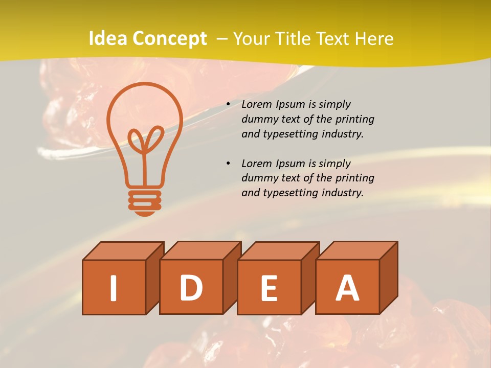 Cuisine Nutrition Healthy PowerPoint Template