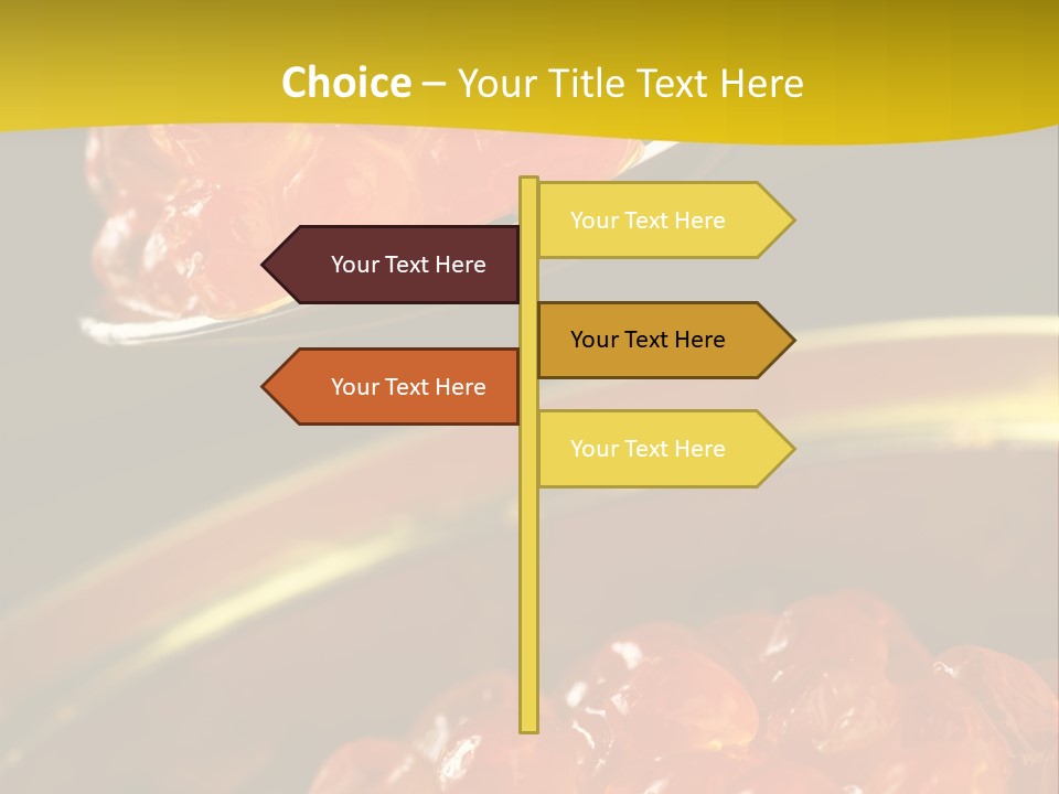 Cuisine Nutrition Healthy PowerPoint Template