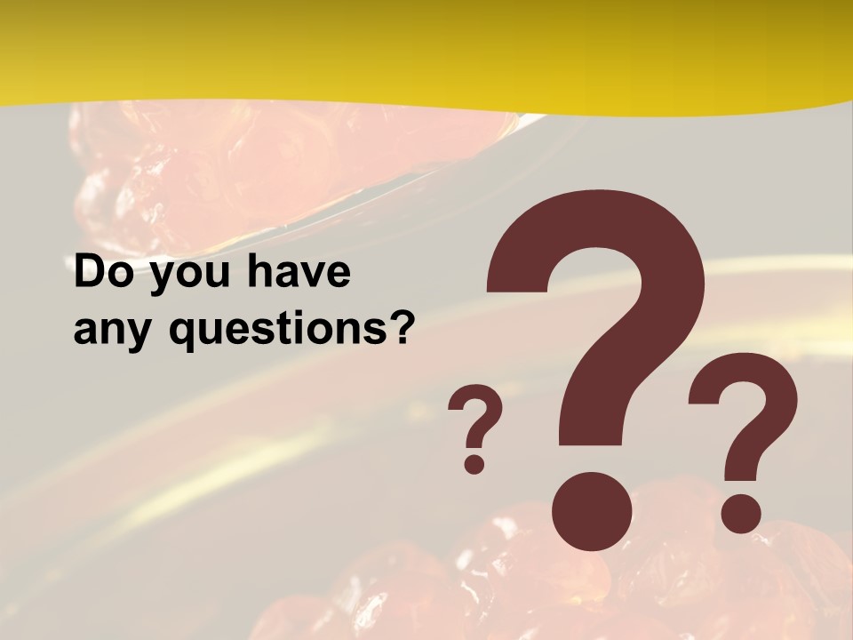 Cuisine Nutrition Healthy PowerPoint Template