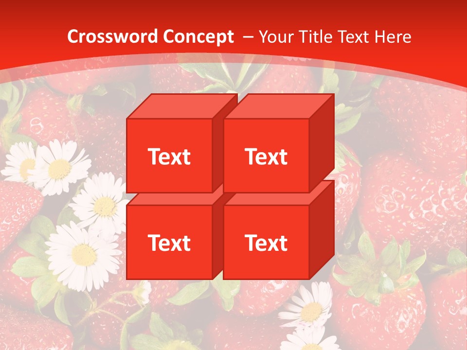 Nutrition Delicious Daisy PowerPoint Template