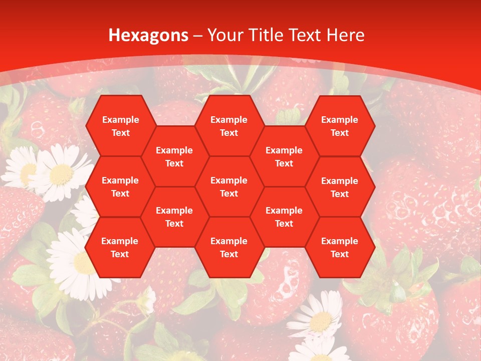 Nutrition Delicious Daisy PowerPoint Template