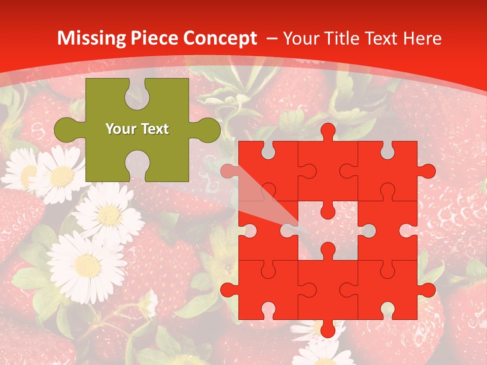 Nutrition Delicious Daisy PowerPoint Template