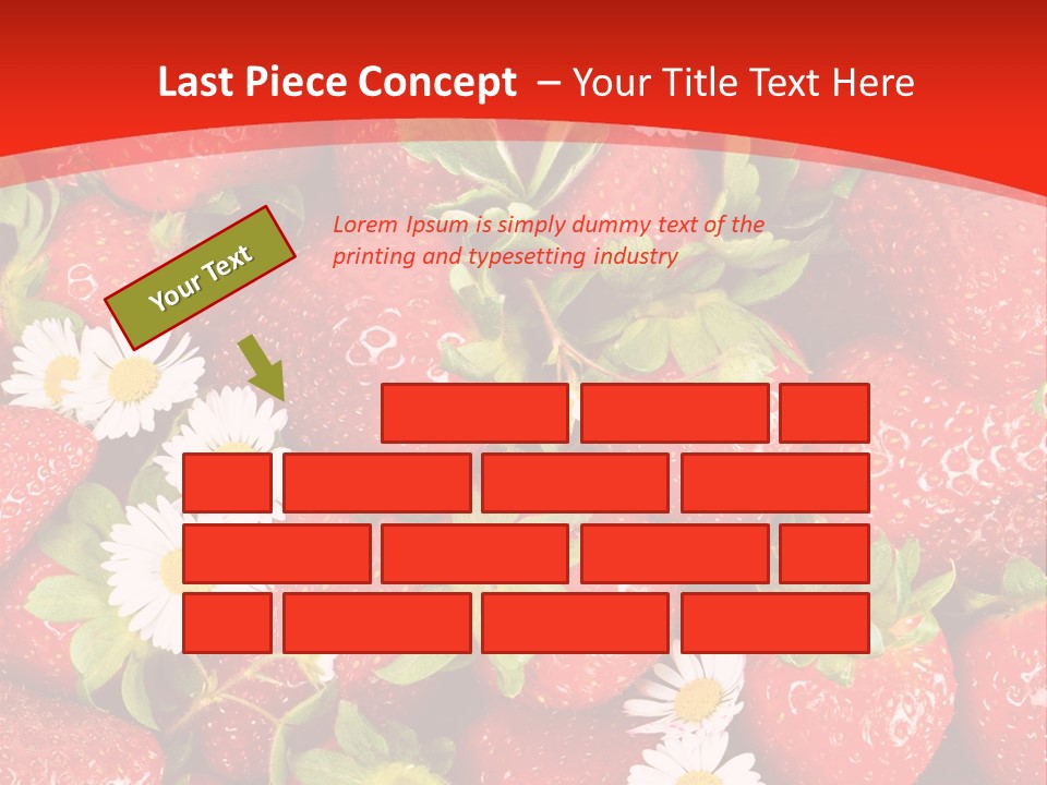 Nutrition Delicious Daisy PowerPoint Template