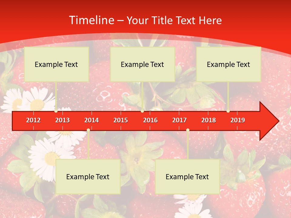 Nutrition Delicious Daisy PowerPoint Template