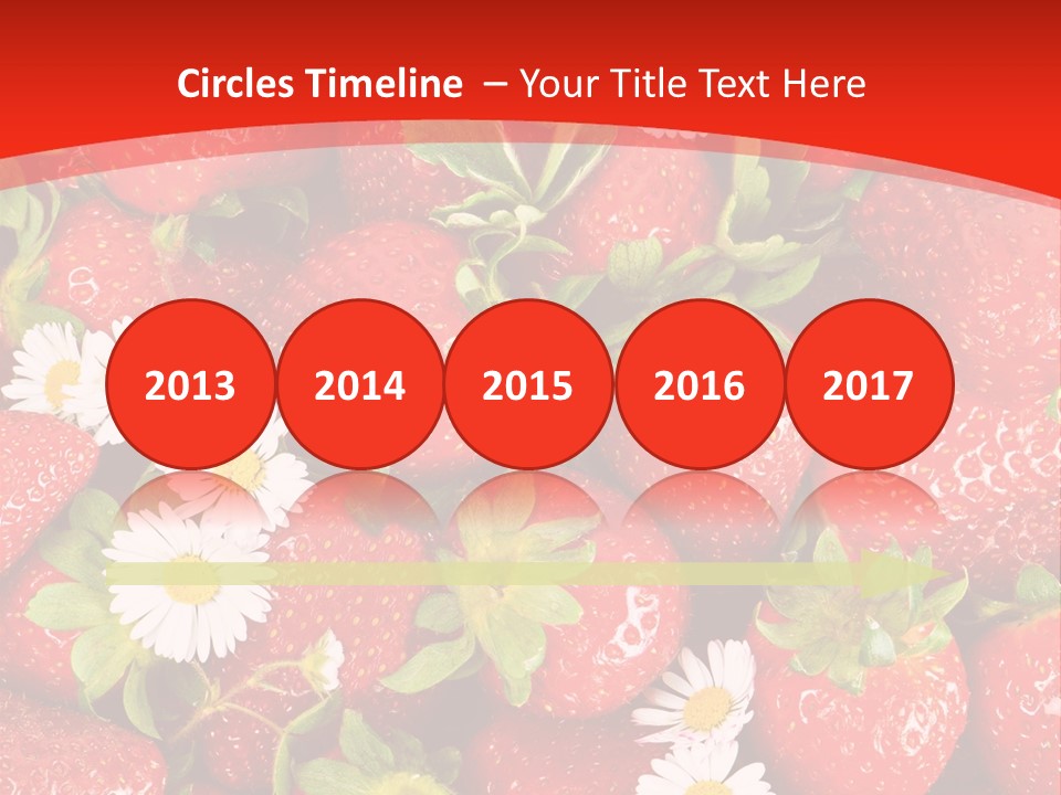 Nutrition Delicious Daisy PowerPoint Template