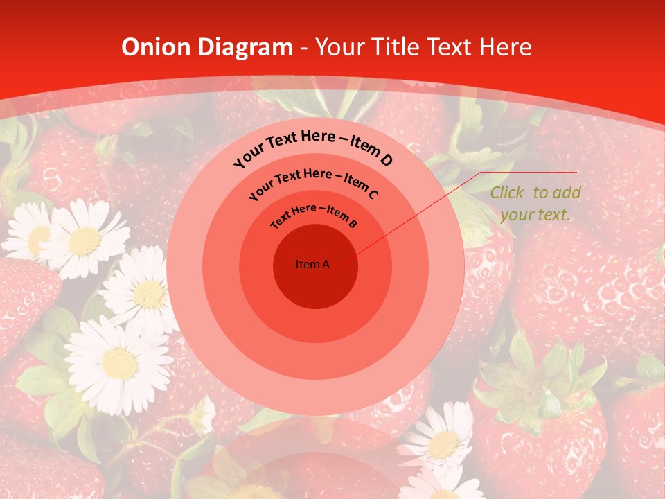 Nutrition Delicious Daisy PowerPoint Template