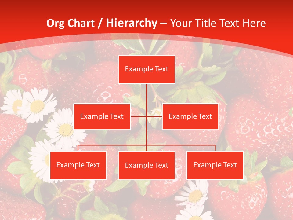 Nutrition Delicious Daisy PowerPoint Template