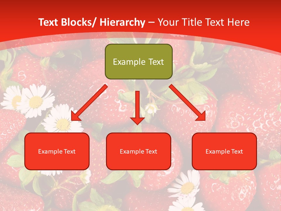 Nutrition Delicious Daisy PowerPoint Template