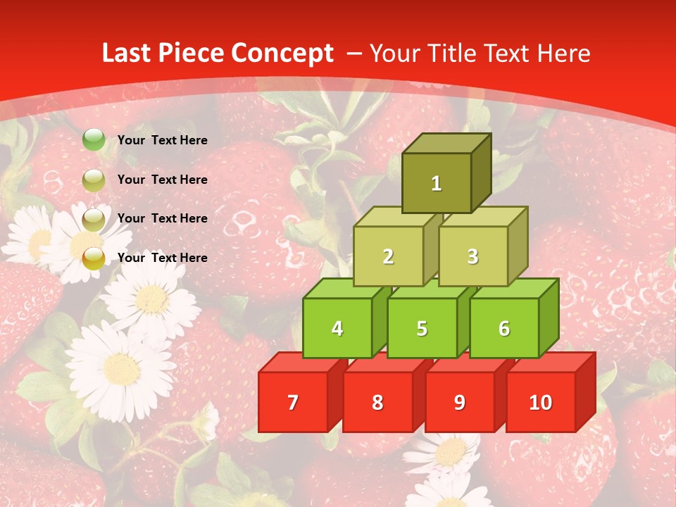 Nutrition Delicious Daisy PowerPoint Template