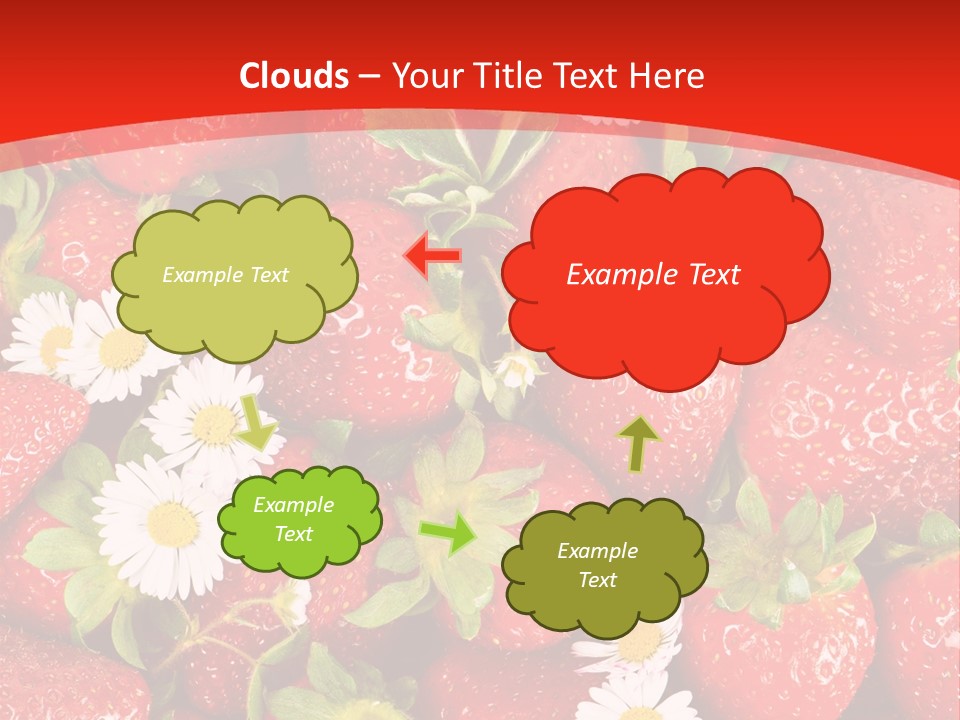 Nutrition Delicious Daisy PowerPoint Template