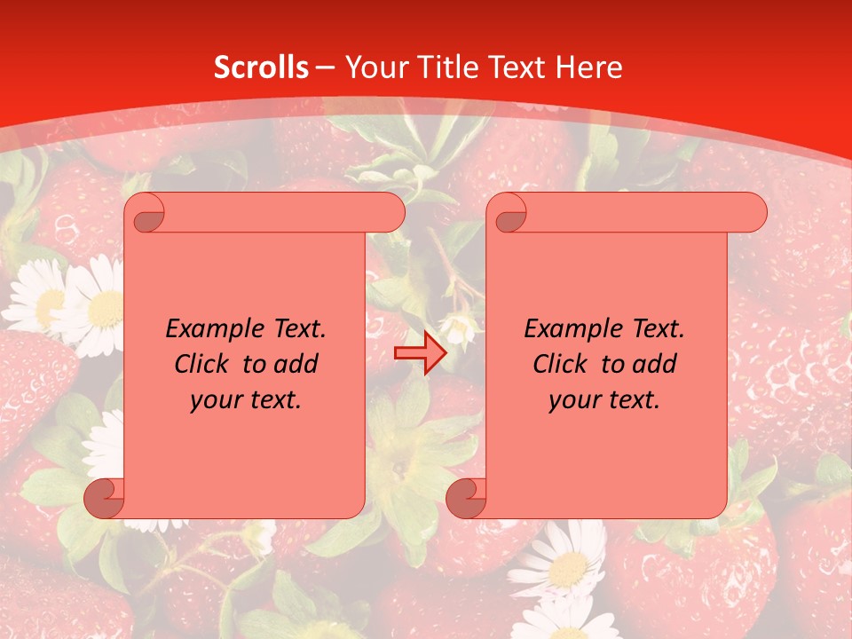Nutrition Delicious Daisy PowerPoint Template