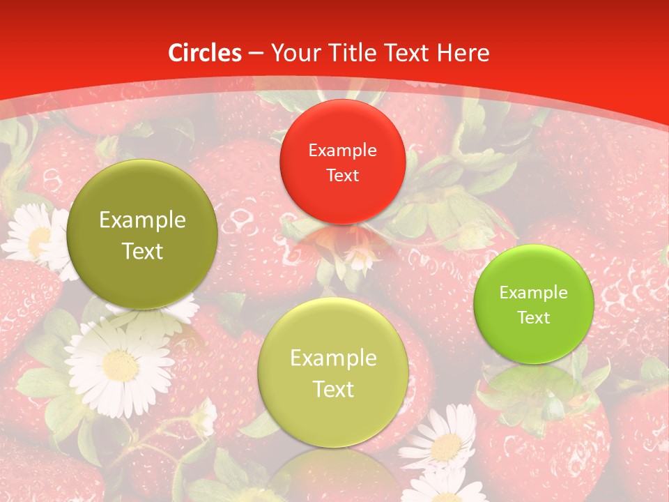 Nutrition Delicious Daisy PowerPoint Template