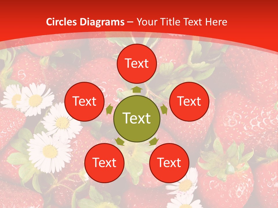 Nutrition Delicious Daisy PowerPoint Template