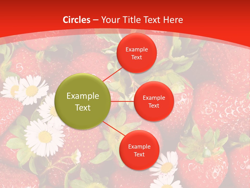 Nutrition Delicious Daisy PowerPoint Template