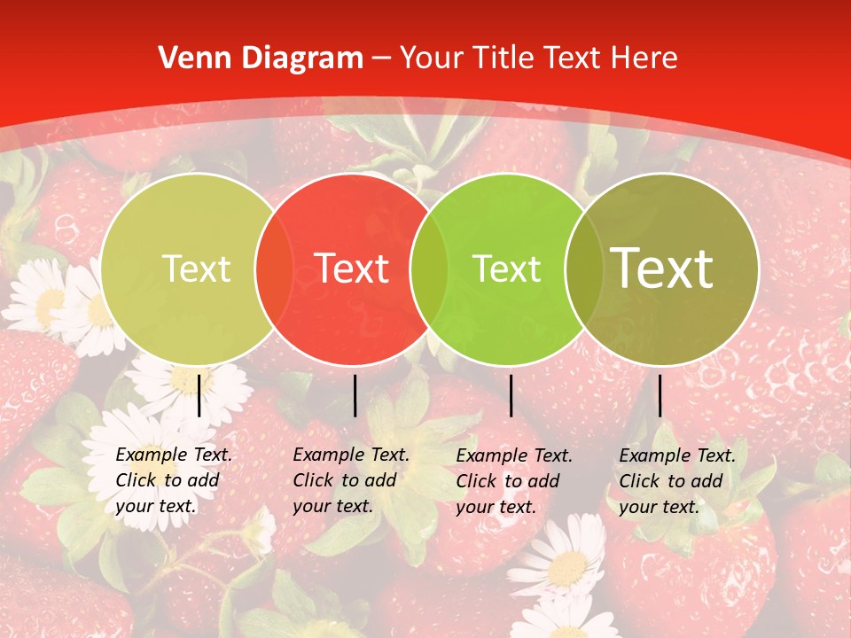 Nutrition Delicious Daisy PowerPoint Template