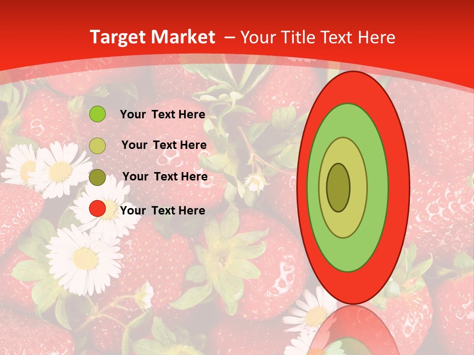 Nutrition Delicious Daisy PowerPoint Template