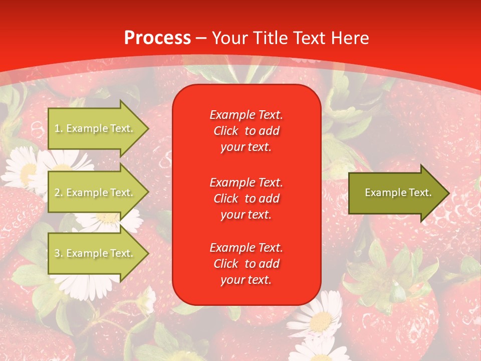 Nutrition Delicious Daisy PowerPoint Template