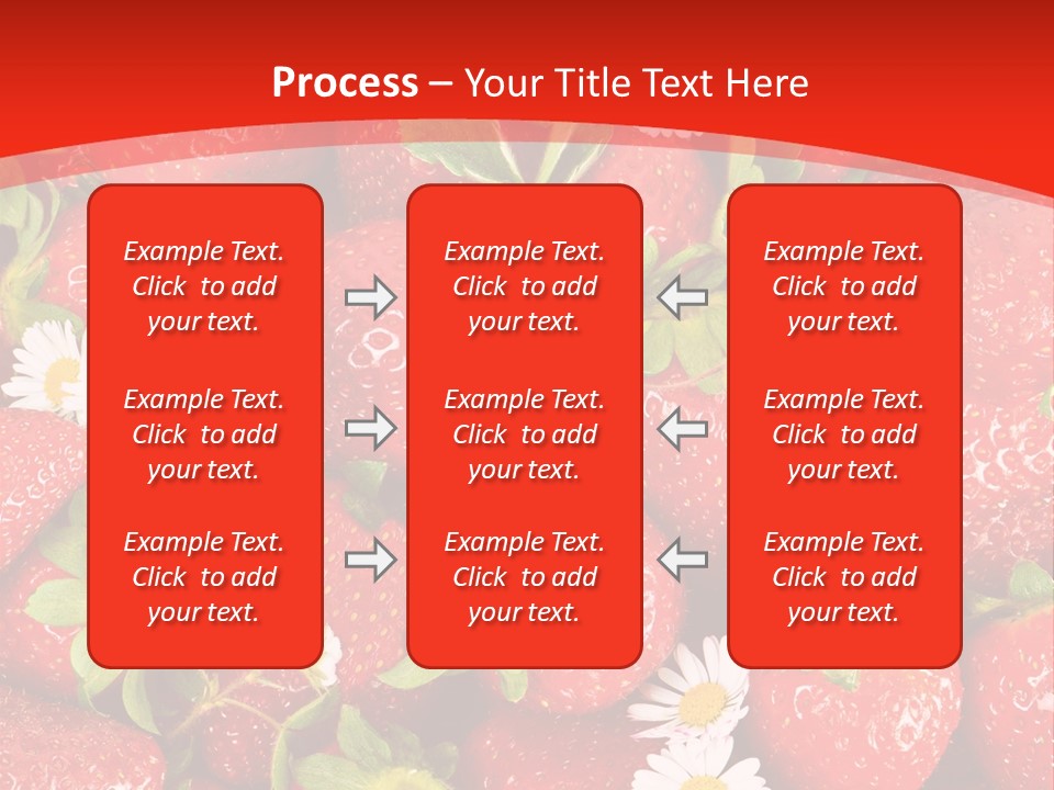 Nutrition Delicious Daisy PowerPoint Template