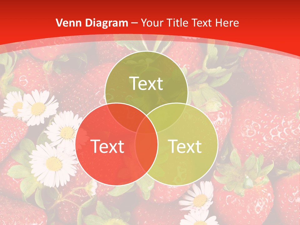 Nutrition Delicious Daisy PowerPoint Template