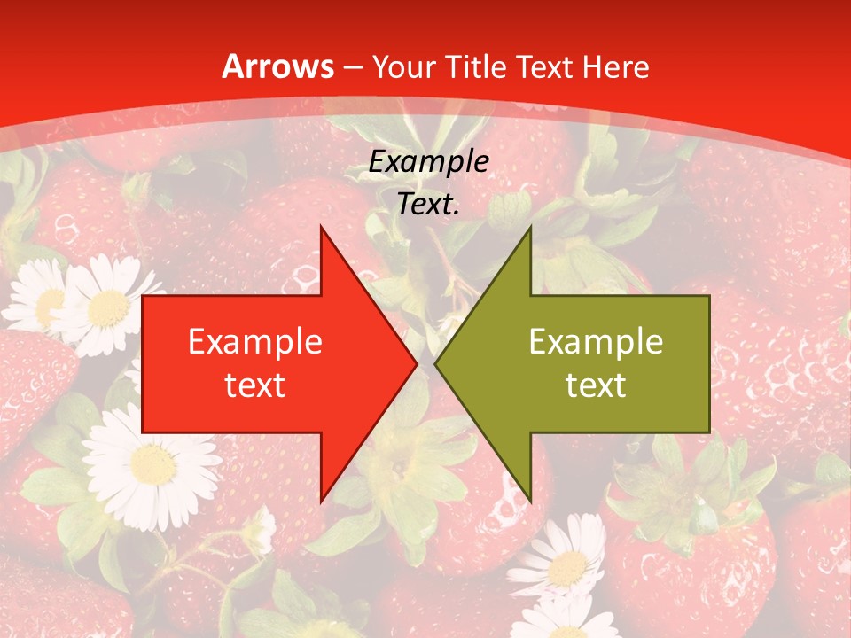 Nutrition Delicious Daisy PowerPoint Template