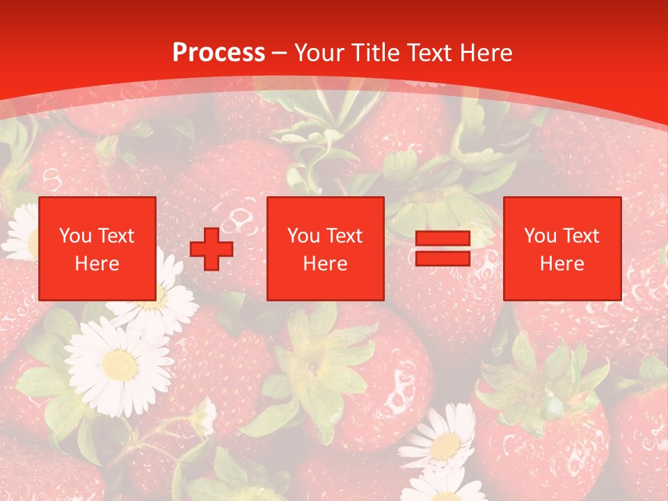 Nutrition Delicious Daisy PowerPoint Template