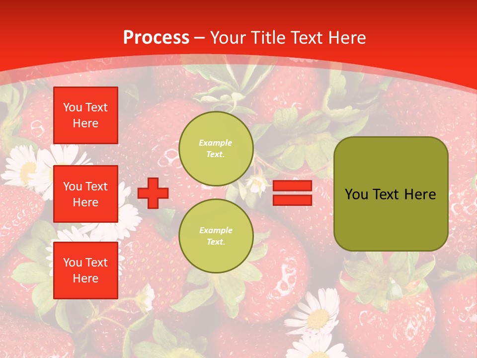 Nutrition Delicious Daisy PowerPoint Template
