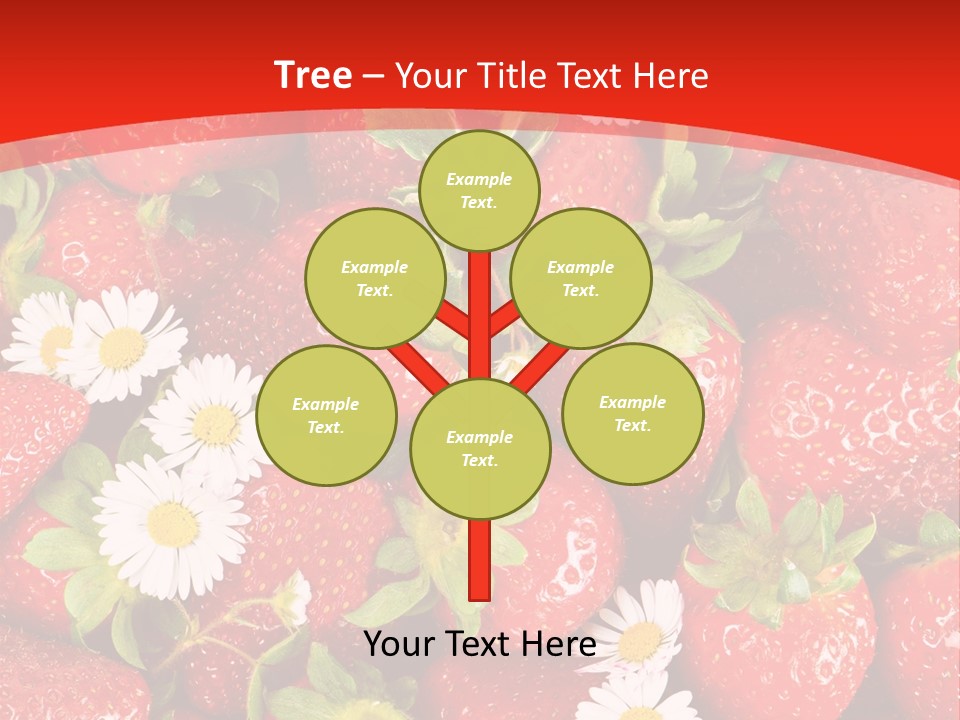 Nutrition Delicious Daisy PowerPoint Template