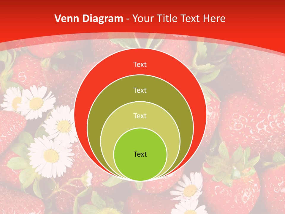 Nutrition Delicious Daisy PowerPoint Template