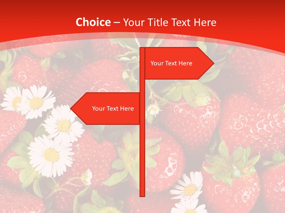 Nutrition Delicious Daisy PowerPoint Template