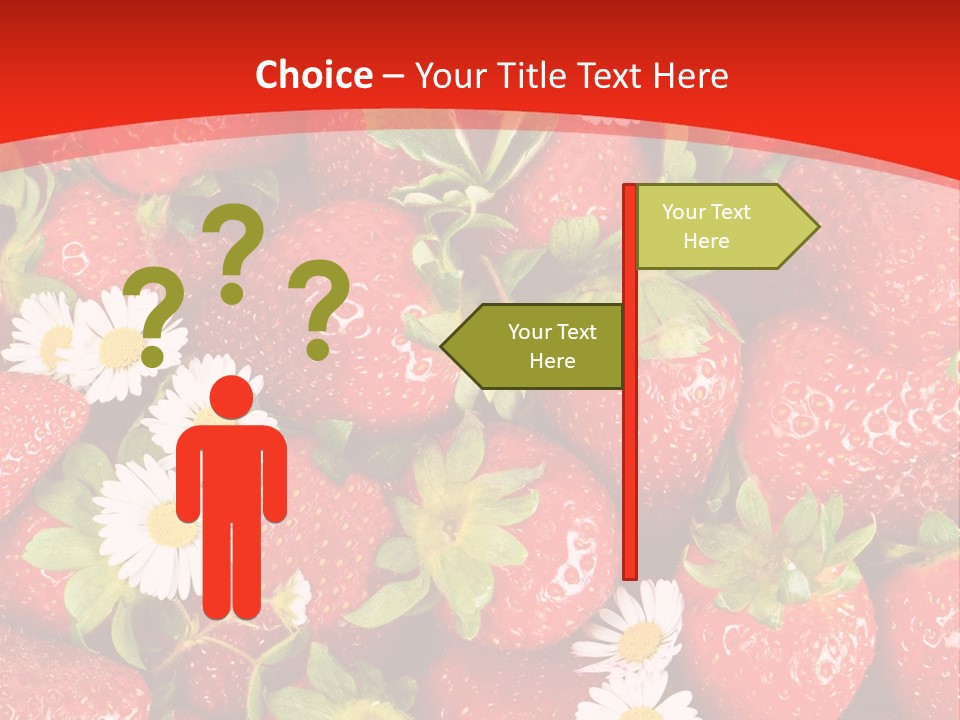 Nutrition Delicious Daisy PowerPoint Template