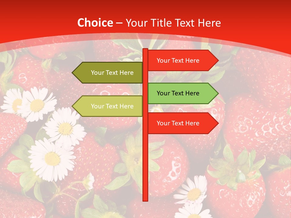 Nutrition Delicious Daisy PowerPoint Template