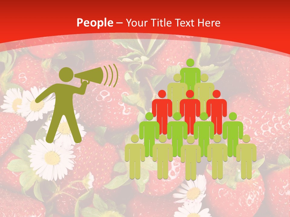 Nutrition Delicious Daisy PowerPoint Template